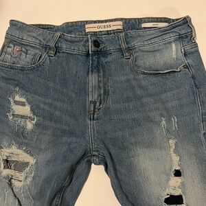 Guess Ripped Denim Jeans